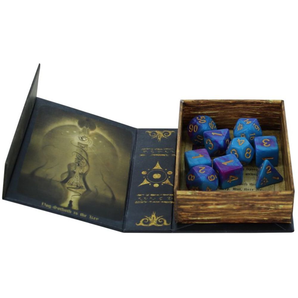Elder Dice: Sigil of the Dreamlands (Blue/Purple)